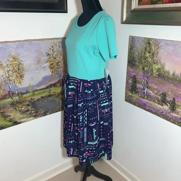 NWT LULAROE dress size 2XL - Picture 2 of 4